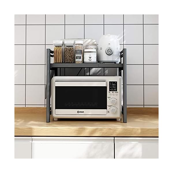 Best Adjustable Microwave Stand Rack 2021 Shop Kitchen Gadget