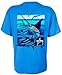 Guy Harvey Men's Ballyhoo T-Shirt, Ocean Blue, XL