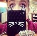 TISHAA Apple Iphone 6 Case(4.7 Inch) Bling Cat Case Protective Soft Skin Silicon Rubber Cover Cell Phone Case