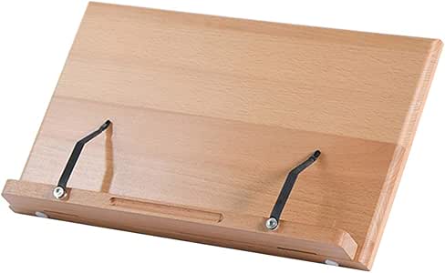 Soporte de Libro Soporte de Lectura de Madera Plegable Soporte de