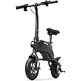 Jetson LX10 Folding Electric Ride-On - Includes Easy Folding Mechanism, 250 Watt Motor, Top Speed of 15.5 mph, Twist Throttle, 10" Wheels, With Pegs, Black, JLX10-2BLK