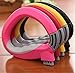 Schoolsupply 1pcs Creative home hook color silicone portable hand-held hanging ring not to hurt the hand carry bag device hand - held device
