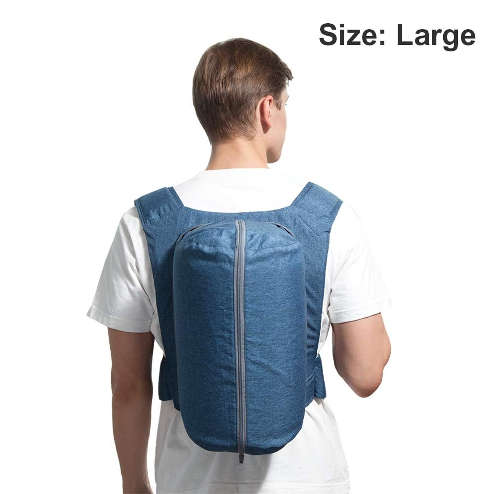 WoodyKnows Side-Sleeping Backpack, Sleep Position Trainer, alleviates snoring Caused by Throat Issues (Large 1 Pack)