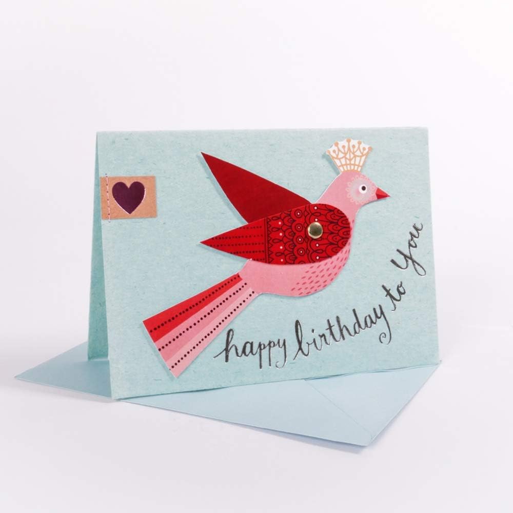 Good Old Friends Hampeltier Karte Vogel Basteln Malen Handarbeiten Partyzubehor Dekoration Savacaf Com