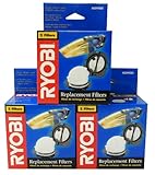 3-Pack-Ryobi Vacuum Replacement Filters A32VC03