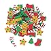 Holiday Erasers (60 Pcs) - Basic School Supplies & Erasers & Pencil Toppers