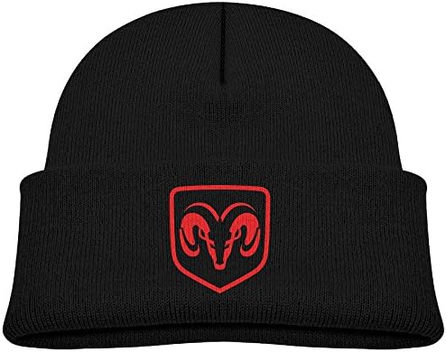 TRYdoo Kid's Dodge Logo Winter Knit Cap Beanie Skull Cap