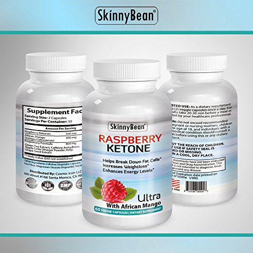 KETO RASPBERRY, PLUS™ Ketones Potent Fat Burner Capsules PLUS African Mango extract powder for weight loss diet pills with grape seed & apple cider vinegar - Thumbnail 2