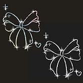 2PCS Sparkling Bow Tie Self-Adhesive PVC Rainbow Glittery Decal Sticker for Cars, Laptops, Trucks, Motorcycles Wall Window Luggage Scratch Cover Door Multi-Surface Decor Sticker