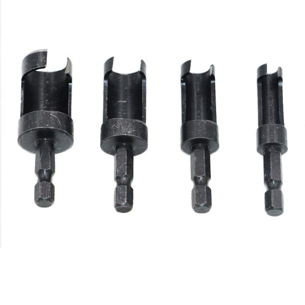 Drill Bit Hole Wood Plug Cutter Claw Plug Cutters Chamfered Cutting Tool Woodworking (Style3)