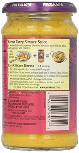 Patak's Korma Sauce, 15 oz