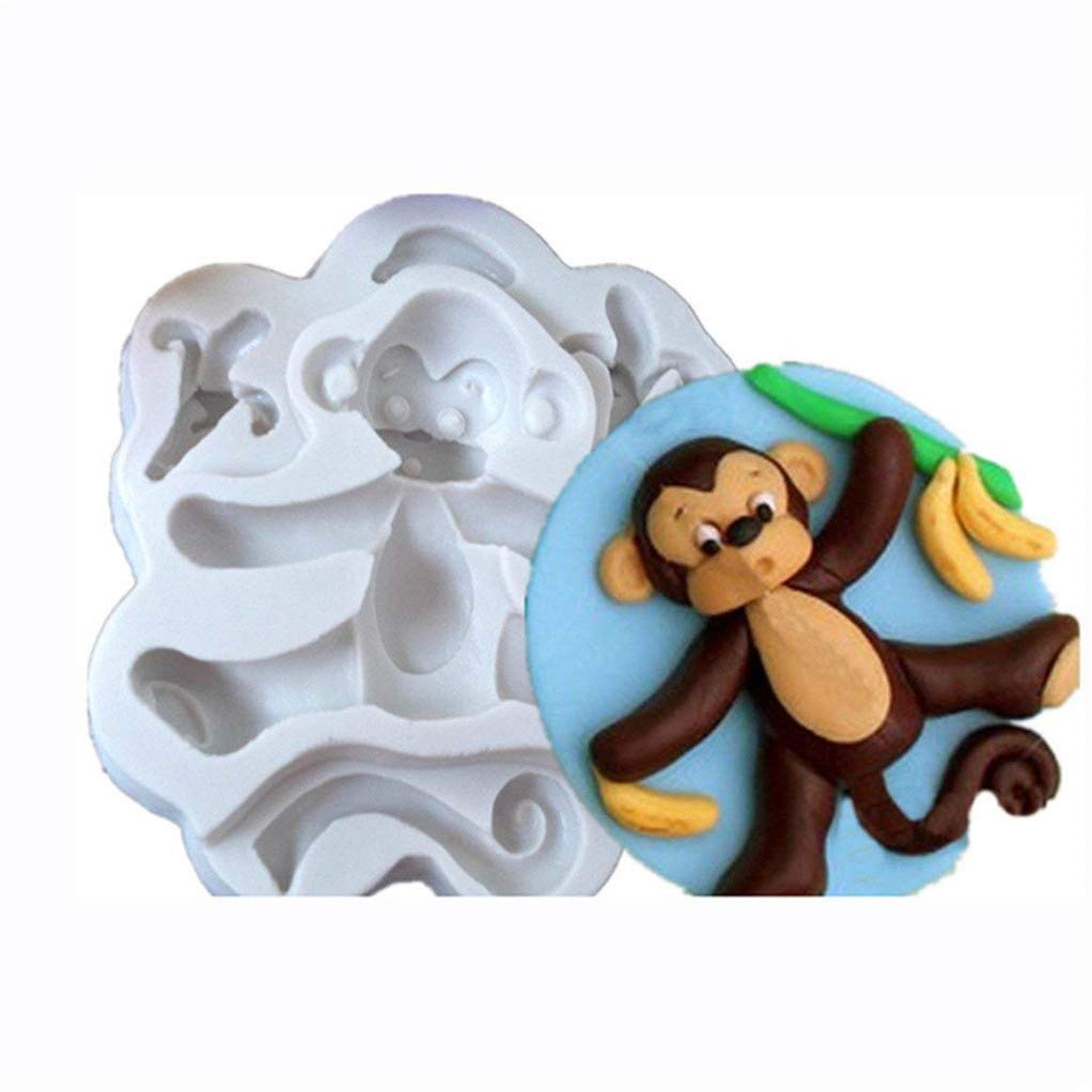 Rose Sevenhope 3d Singe Silicone Fondant Moule De Chocolat Moule Decor De Gateau Moule De Sugarcraft Moules Loisirs Creatifs Napravi Rs