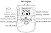 FDA cleared HealthmateForever TENS unit PM8IS (White) 8 mode two outputs OTC pain relief Device Back Pain. Lifetime Warranty