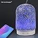AA Aqua Aroma Essential Oil Diffuser Aromatherapy Humidifier 120ml crackle mosaic glass Housing 14-Color LED Light Mute Automatic Light changing Aromatherapy machine humidifier