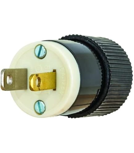 Bryant Electric 9754NS 15 Amp, 125V, 2-Pole, 2-Wire, Polarized
