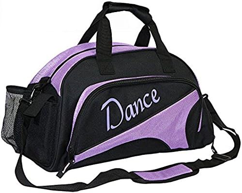 Dance Duffle Bag For Girls Sport Gym Bags For Women Yoga Bag (Purple)