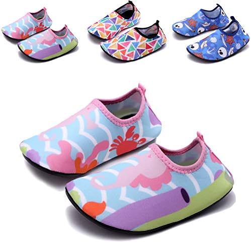 Sixspace Kids Water Shoes Swim Shoes Quick-Dry Barefoot Sock Shoes for Beack Swim Pool Yoga