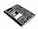 Amazon Basics College Ruled Composition Notebook, 100 Sheet, Marble Black, 12-Pack
