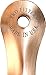 Metal Shoe Horn 8 in - Made in the USA - Antique Brushed Copper JC Cole