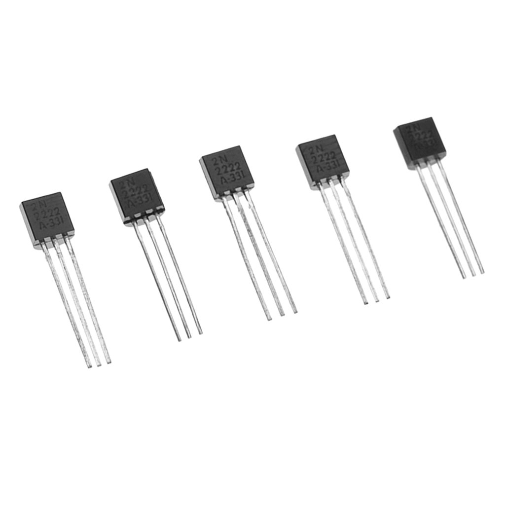 100 x 2N2222 NPN TO-92 Plastic-Encapsulate Power Transistors 75V 600mA ...