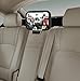 Baby Car Mirror for Back Seat | View Your Child in Rear Facing Car Seat | See Children or Pets in Backseat | X Large | Crash Tested Best Infant Safety Double-Strap Mirror | Wide Angle | Shatterproof