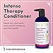 PURA D'OR Intense Therapy Conditioner (16oz) Repairs Damaged, Distressed, Over-Processed Hair, Infused with Select Natural Ingredients, Sulfate Free, All Hair Types, Men & Women