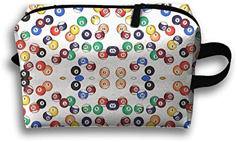 Portable Billiards Balls Travel Bag Makeup Bag