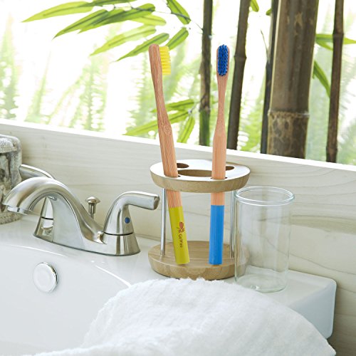 image for GooWoo GoWoo 100% Natural Bamboo Toothbrush Soft – Organic Eco Frien