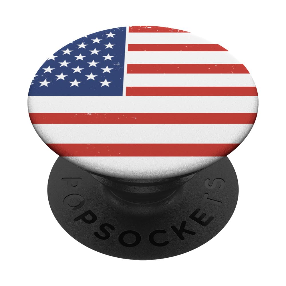 American Flag PopSockets Swappable PopGrip