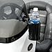Liquid Caddy Black Beverage Cup Holder, Attaches Almost Anywhere, Works on Boats, Bikes, Ice Shacks, Lawn Chairs, ATV, Golf Bag, Camping, Canoe, Treestand, for Water, Coffee, Beer, Soda - LCBK, Regular
