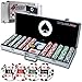 Trademark Poker 4 Aces 500 11.5G Poker Chip Set with Aluminum Case