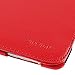 Insten 360-Degree Swivel Leather Case for Apple iPad mini, Red (PAPPIPDMLC20)