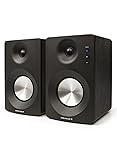 Crosley S100A-BK Bluetooth Enabled Powered Stereo