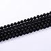 jennysun2010 Natural Volcanic Lava Gemstone 8mm Smooth Round Loose 50pcs Beads 1 Strand for Bracelet Necklace Earrings Jewelry Making Crafts Design Healing