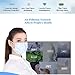 100 Count 3 Ply Disposable Filter Mask Blue Earloop Great For People With The Flu Nose Allergy Dust Mask for Medical Dental Surgical Pet Hair Allergy