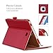 ProCase Galaxy Tab S2 8.0 Case - Leather Stand Folio Case Cover for 2015 Galaxy Tab S2 Tablet (8.0 inch, SM-T710 T715 T713) - Red