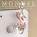 IP562-B Pink Crystal Lady High Heel Shoe Sandal Cell Phone Dust Plug for iPhone Huawei Samung iPad iPod Android Phone with 3.5mm Earphone Jack