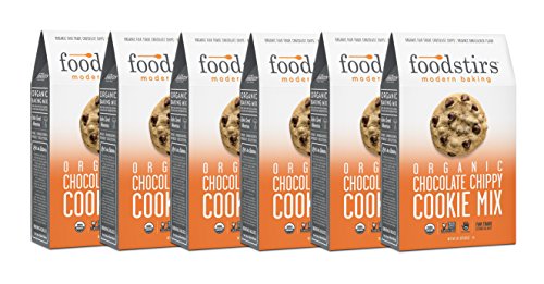Foodstirs Organic, Non GMO Chocolate Chippy Cookie Mix, 15.6 Ounce (Pack of 6)