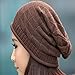 Women's Pearl Decoration Knitted Woolen One Ball Mesh Cover Up Hat (A)