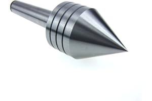 HFS (R) Live Center MT2 Turning Tool Heavy Duty Live Tailstock Center for Woodworking (#2 Morse Taper)