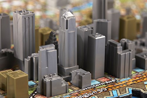 4D Cityscape Seattle Time Puzzle (1100+ Pieces)