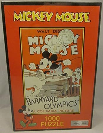 Buy Master Line Mickey Mouse Barnyard Olympics Puzzle 1000 Pieces