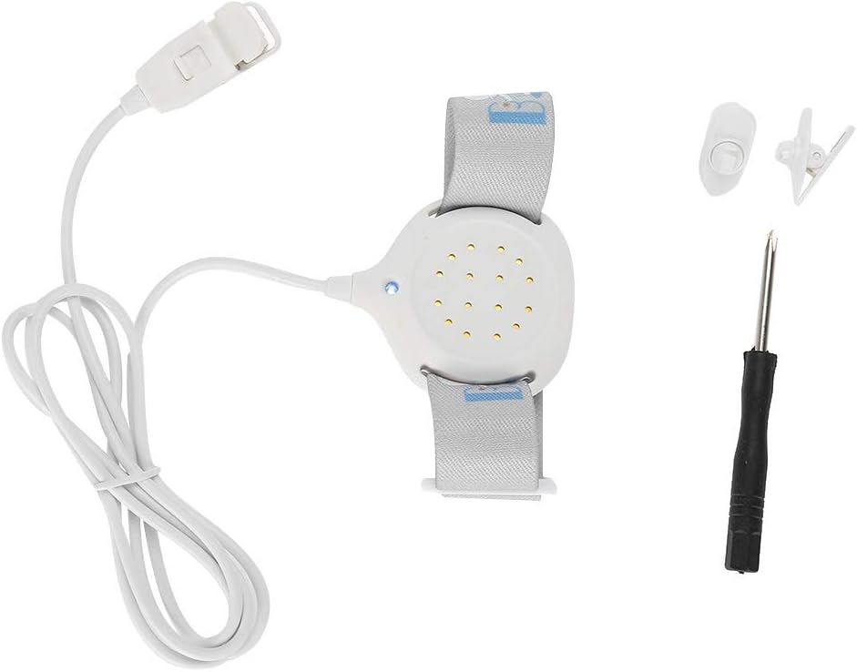 Huakii Elderly Children Bedwetting Alarm, Nocturnal Enuresis Alarm Sensor Baby Monitor