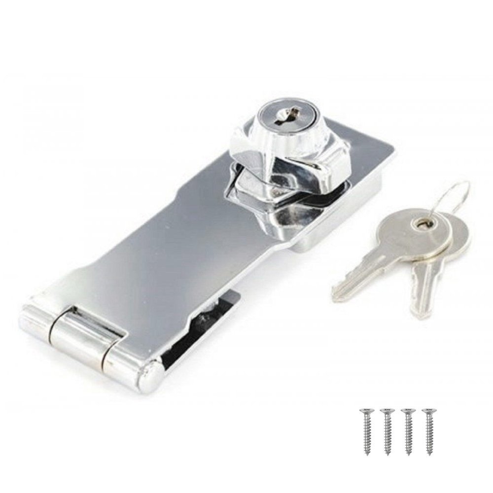 Securit Hasp & Staple Locking Padlock with Keys - 75mm (3")