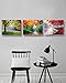 Nuolan Art -Canvas Prints, 3 Panel Wall Art Oil Paintings Printed Pictures Stretched for Home Decoration -P3L3040-005 ?-