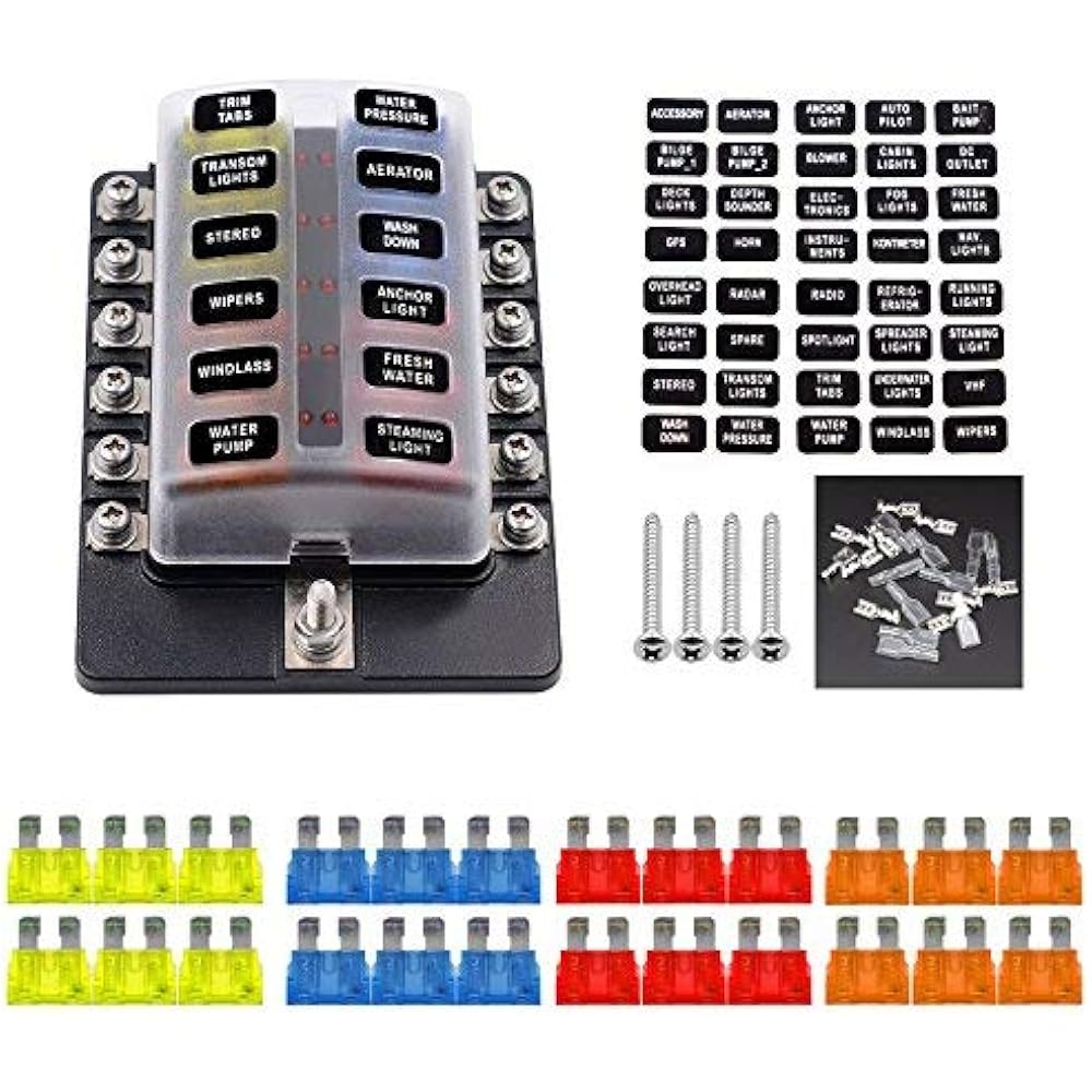 Купить Предохранители и держатели предохранителей Brand VETOMILE ...