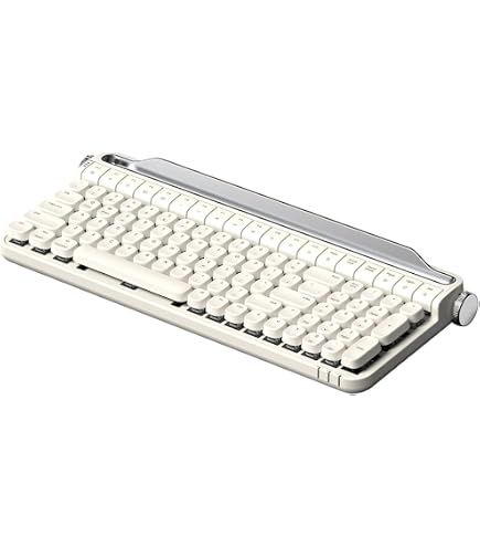 Amazon.com: Retro Typewriter Mechanical Keyboard with Tablet Stand