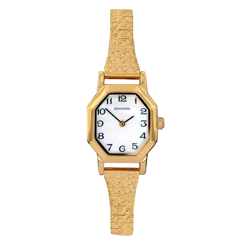Sekonda Women's Quartz Watch with Mother of Pearl Dial Analogue Display and Gold Stainless Steel Bracelet 4265.27 — image 1