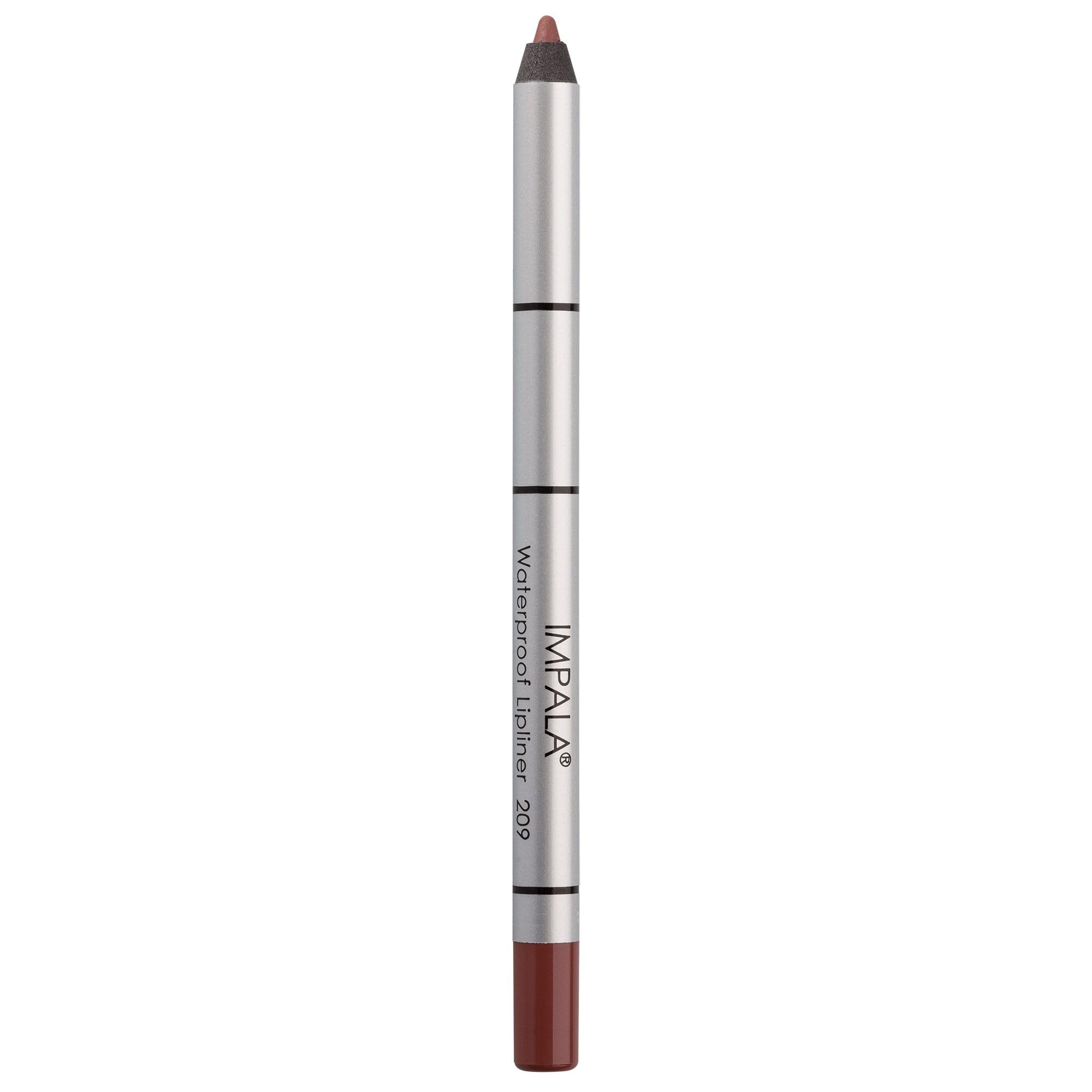 IMPALA | Creamy Waterproof Lip Pencil Mauve Nude Color 209 | Permanent Lip Liner | Waterproof Lip Pencil | Long-lasting Lip Liner | Volumizing Effect