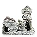Kathson Mountain View Aquarium Rock Cave Tree Bridge Fish Tank Ornament Decoration Decor